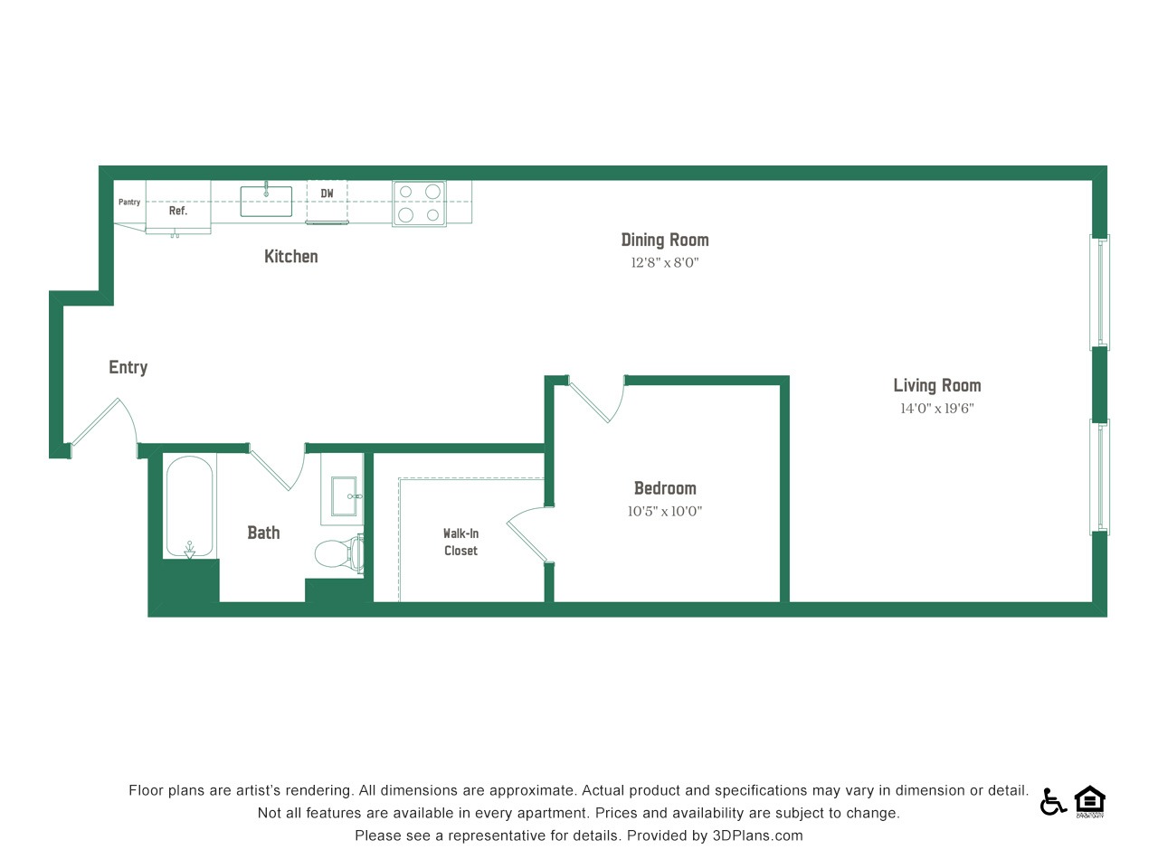 Floor plan layout diagram for JML -S3